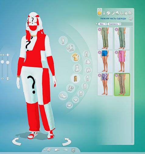 Баговані штанці