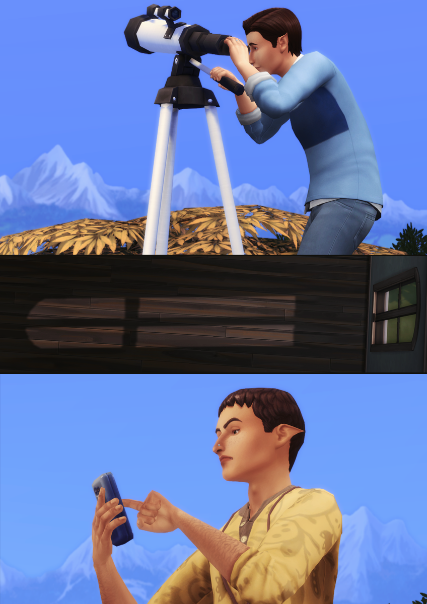 " "