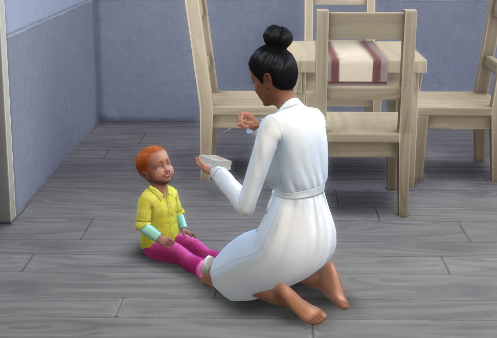 Кароліна вчить Дюка чомусь новому