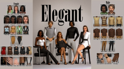 Elegant set by Aladdin