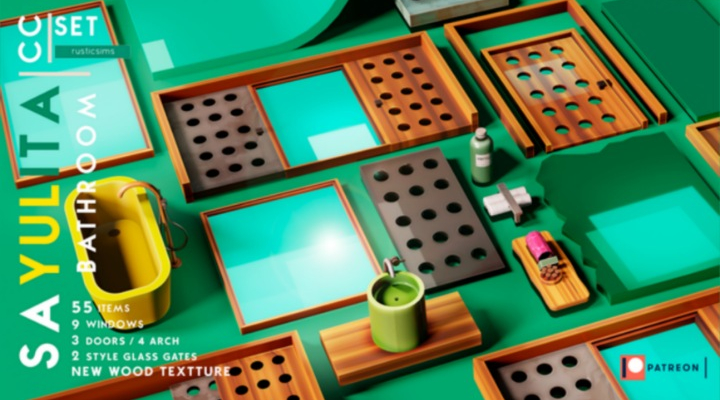 Sayulita Bathroom RusticSims