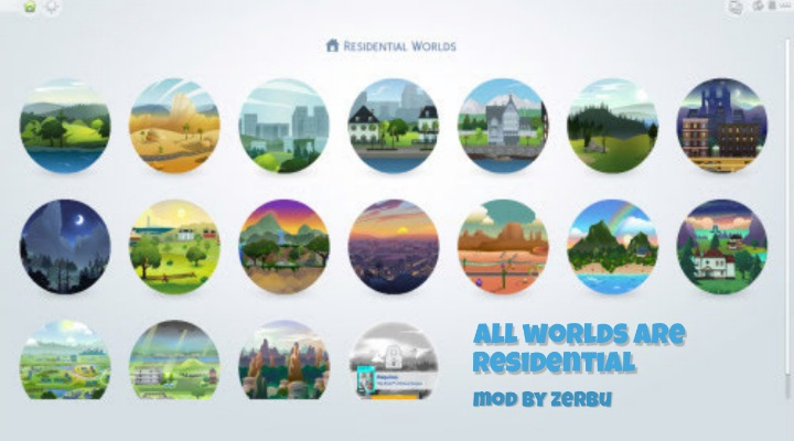 All worlds are residential by Zerbu